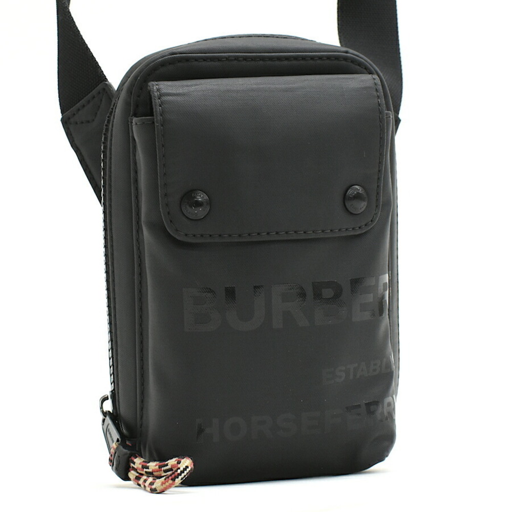 Burberry Horseferry Crossbody Shoulder Bag Black